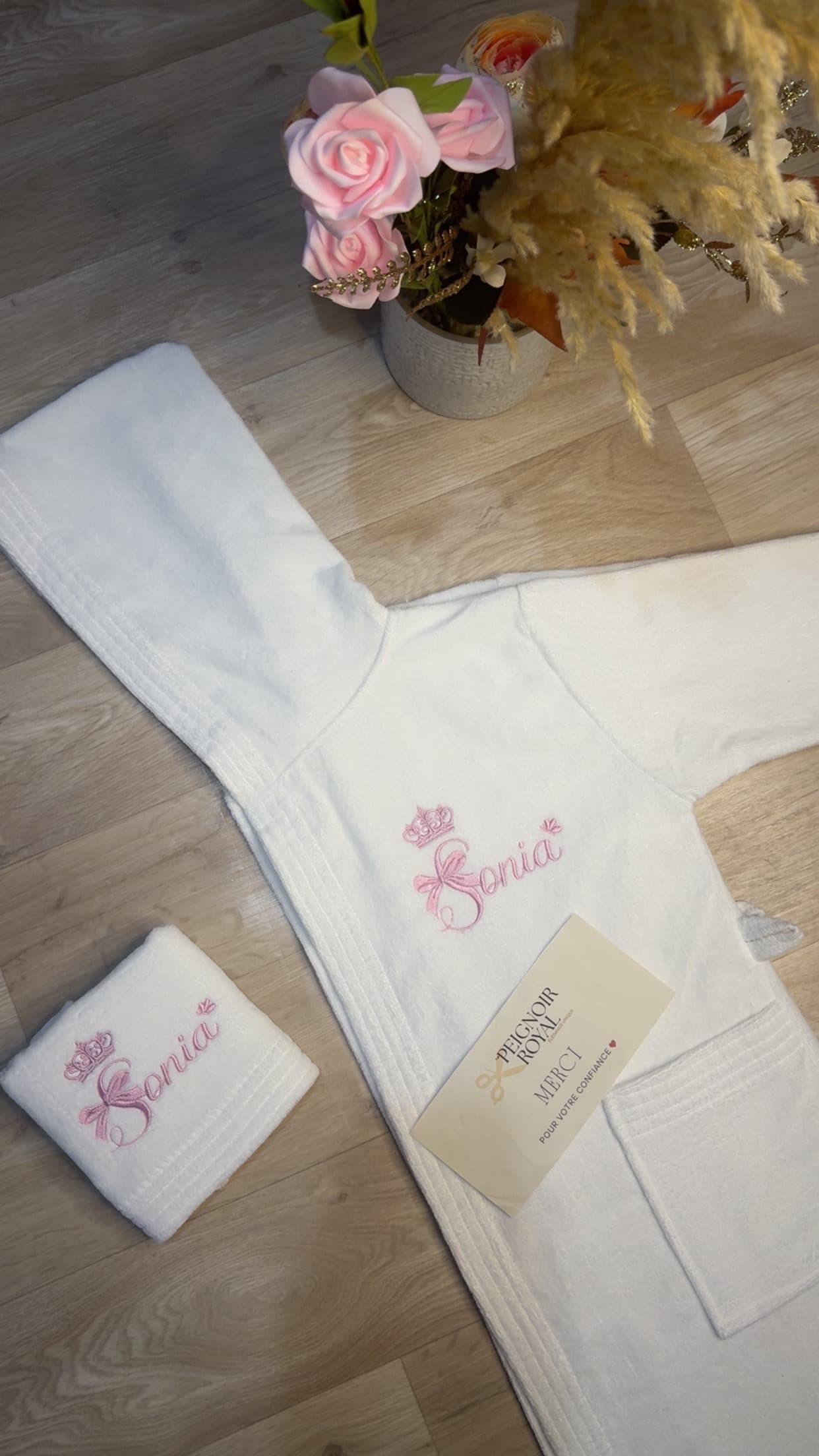 Création Peignoir Royal