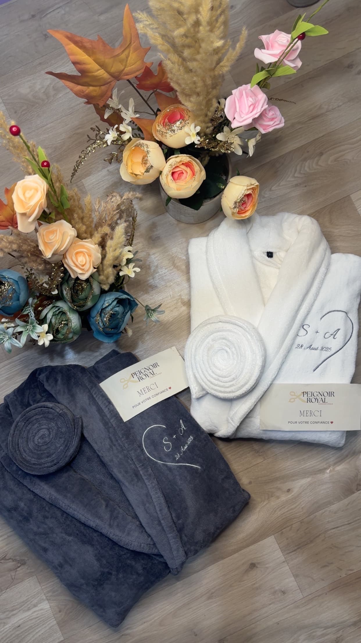 Peignoir personnalisé